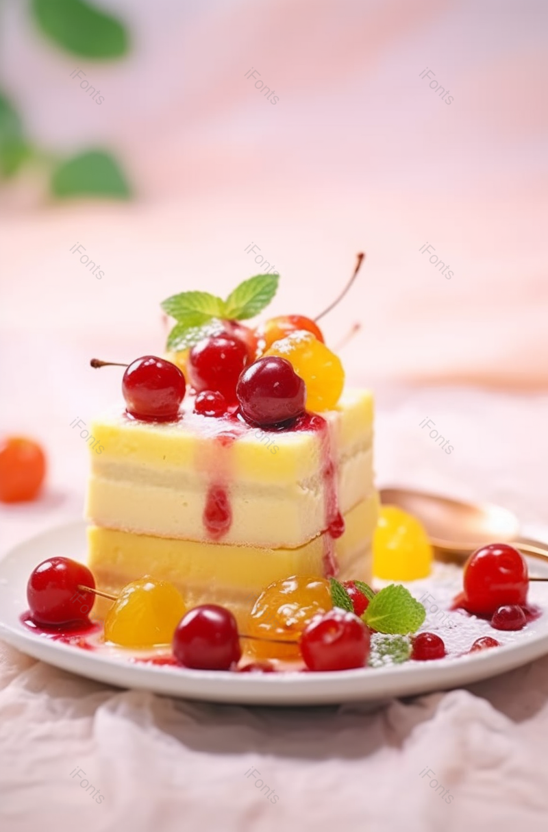 樱桃蛋糕甜点早餐女生最爱美味食物图片,高清,摄影图,摄影图片,图片大全,摄影图免费下载